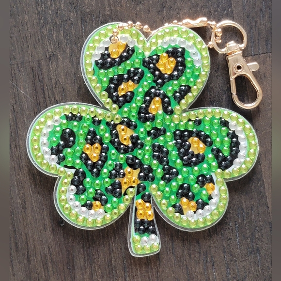 St. Patrick's Day Diamond Art Purse/Keychain Charms 3/$15 - Picture 2 of 5